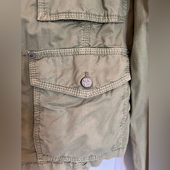 Joie green military style jacket - Picture 6 of 9